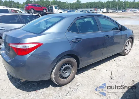 2015 Toyota Corolla L из США, поврежденный, VIN 2T1BURHE7FC392961